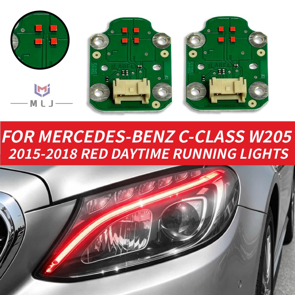 메르세데스 벤츠 C-클래스 W205 2015-2018  - Running Headlamp 리뷰 및 가격