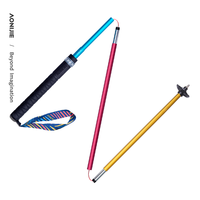 2pcs AONIJIE 새로운 접이식 야외 퀵 락 하이 - Trekking Pole Carbon 리뷰 및 가격